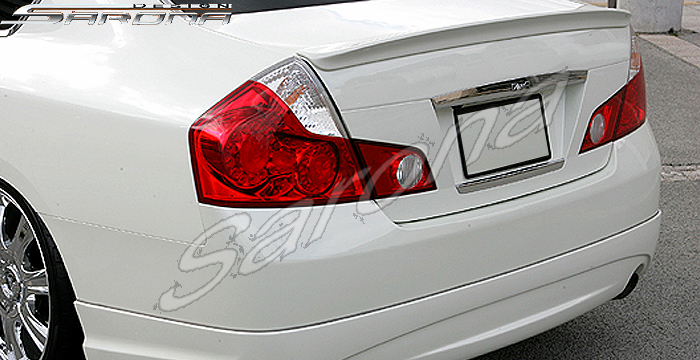Custom Infiniti M35  Sedan Trunk Wing (2006 - 2007) - $425.00 (Part #IF-048-TW)